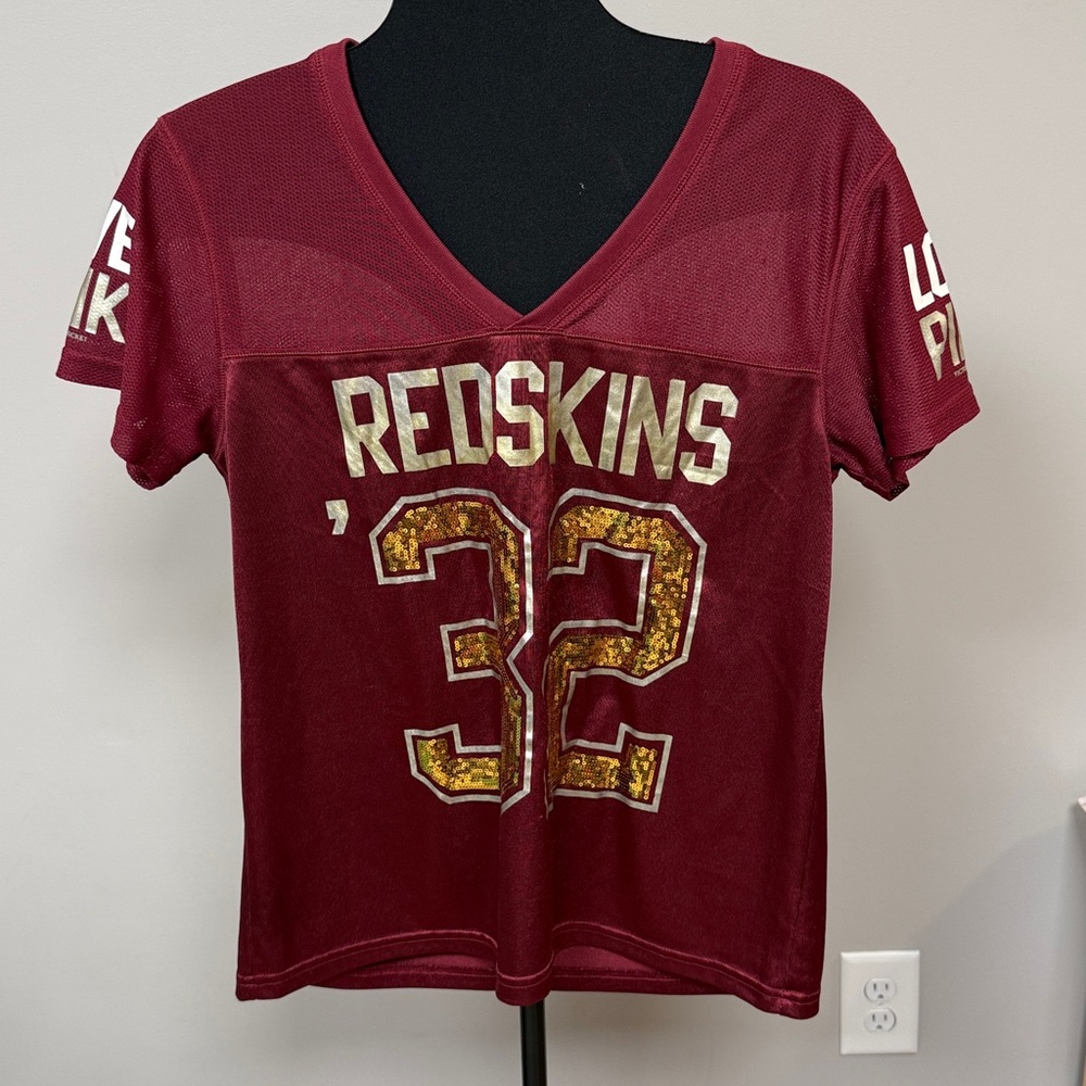 Vintage Victoria Secret NFL Love Pink Washington Redskins "32" Jersey
